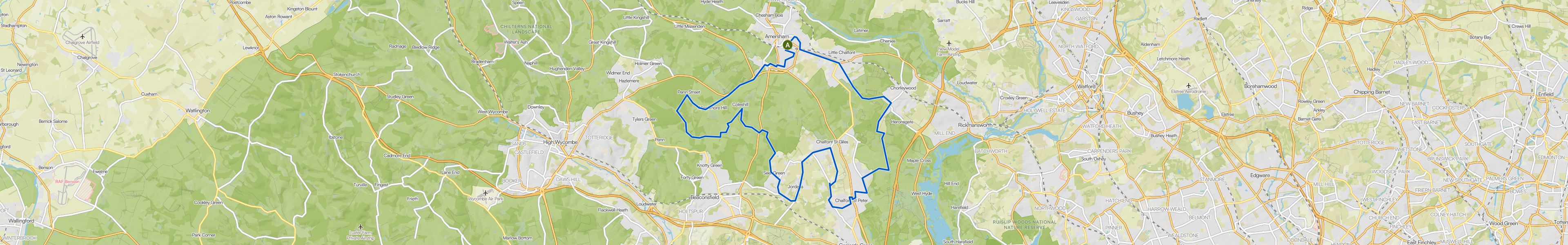 Chilterns heritage routes — road and off-road rides in the Chiltern ...